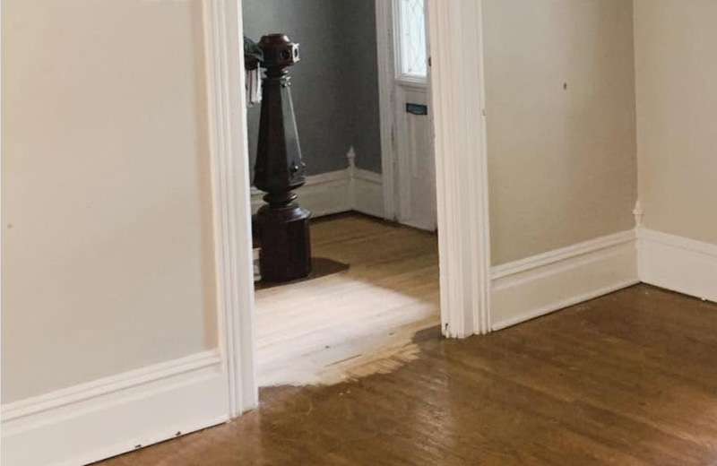 Before Hardwood Floor Refinishing